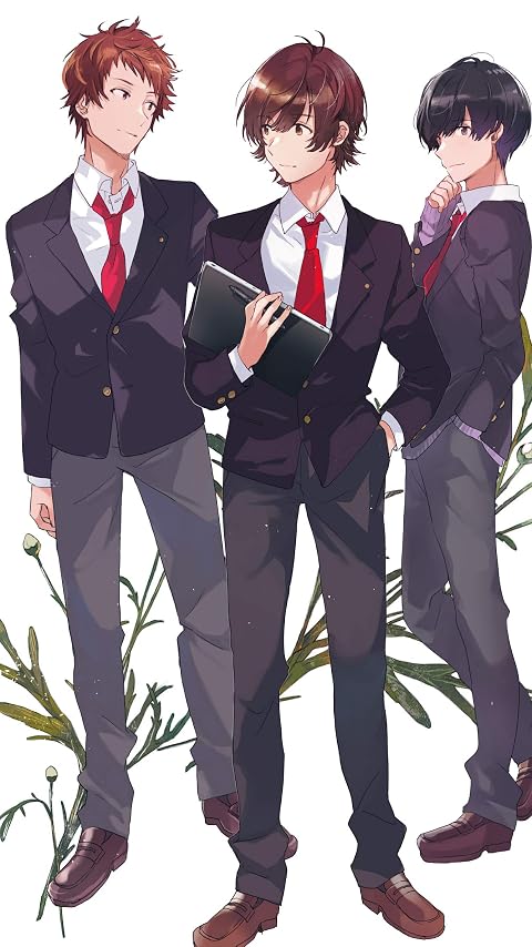 色づく世界の明日から XFVGA(480×854)壁紙 葵唯翔,山吹将,深澤千草